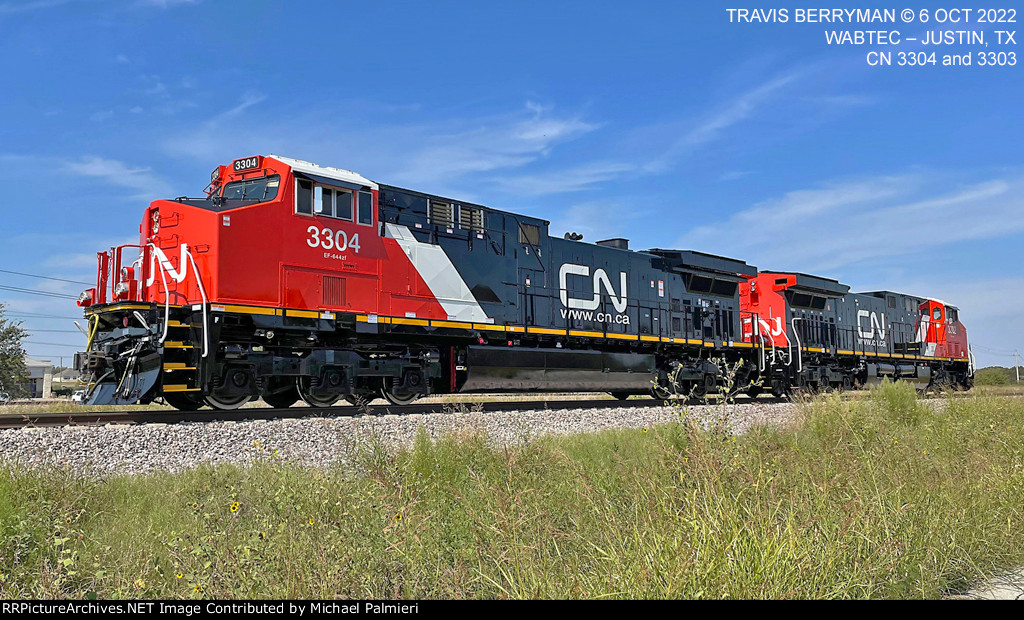 CN 3304 and 3303